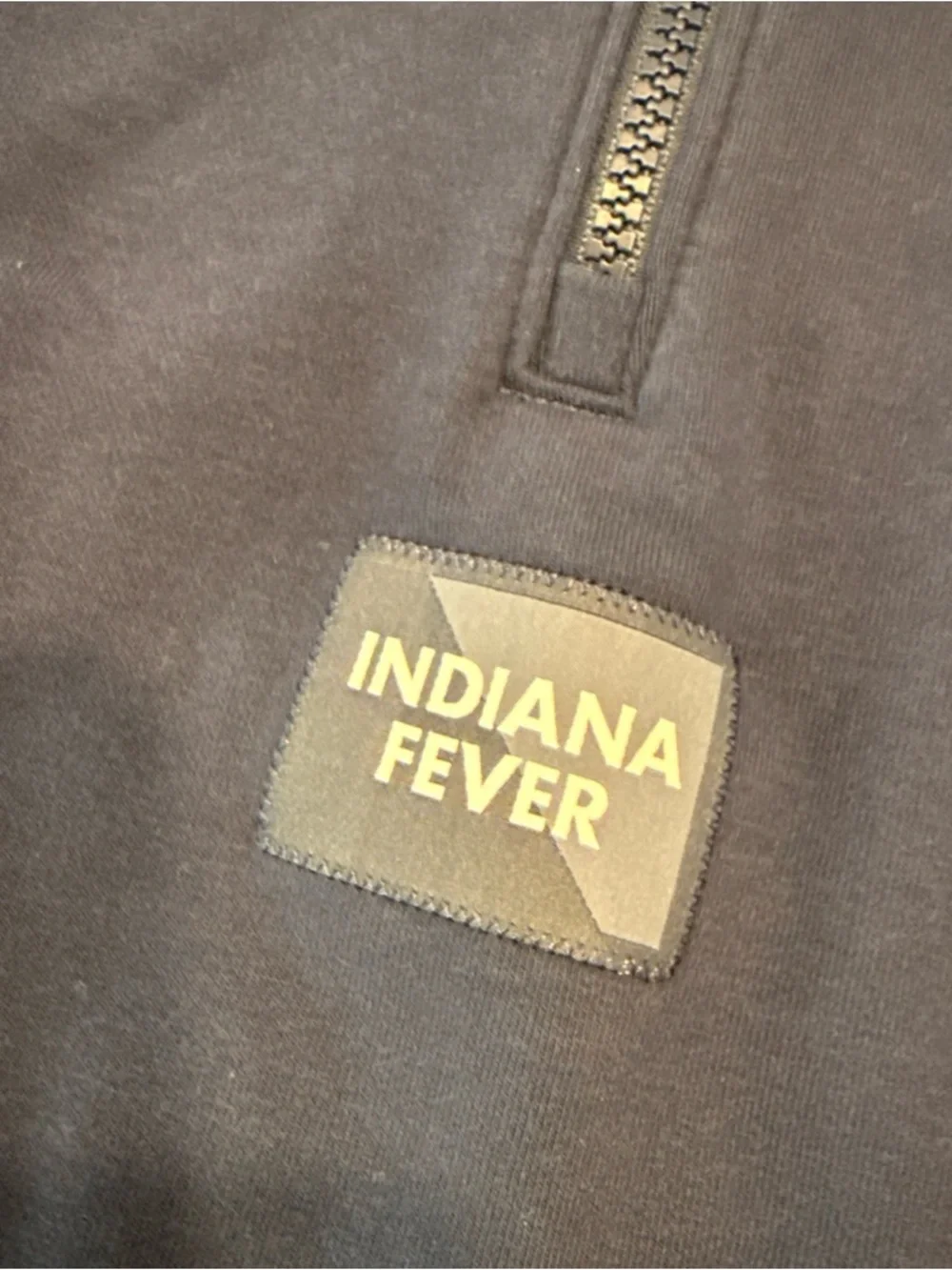 Women’s Size Medium Nike WNBA Indiana Fever Pullover Sweatshirt Blue - Picture 4 of 6